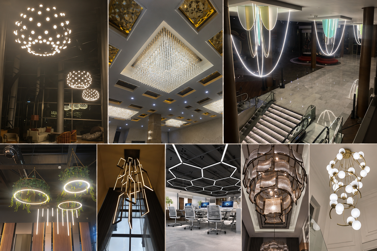 Otel, Restoran ve Cafe Aydınlatma Projeleri | Özel Üretim Mimari Aydınlatma - Zeydada - Zeydada Metal Projeleri