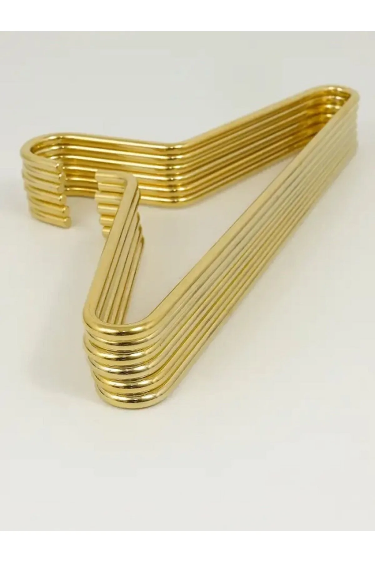 Elbise Askısı ,dolap Düzenleme Askısı ,gold Kaplamalı 6 Lı